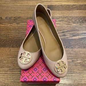 Tory Burch Claire patent leather ballet flat